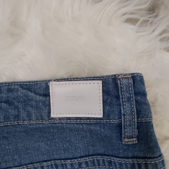 BDG Super High Rise Dolphin Denim Shorts - Picture 3 of 8